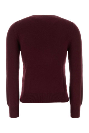 Burgundy wool sweater MIU MIU (MML08KSOOO6600)