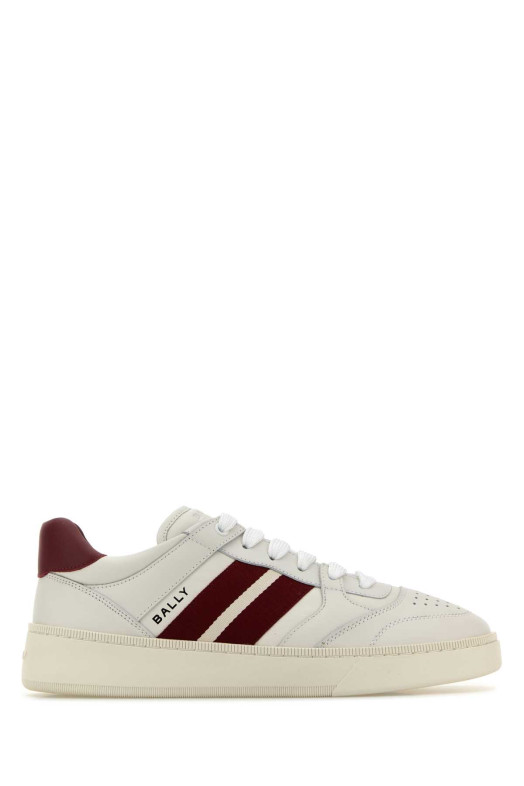 Белые кожаные кроссовки Rebby от BALLY (MSK08YVT179)