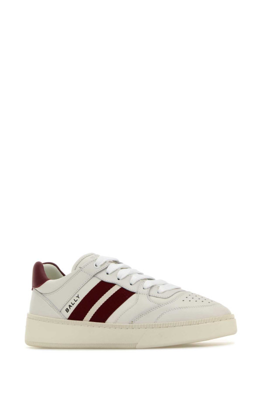 Белые кожаные кроссовки Rebby от BALLY (MSK08YVT179)