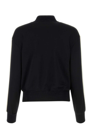 Black polyester sweatshirt PALM ANGELS (PWBD050S24FAB001)