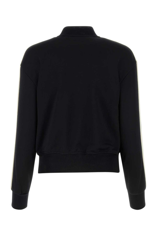 Black polyester sweatshirt PALM ANGELS (PWBD050S24FAB001)