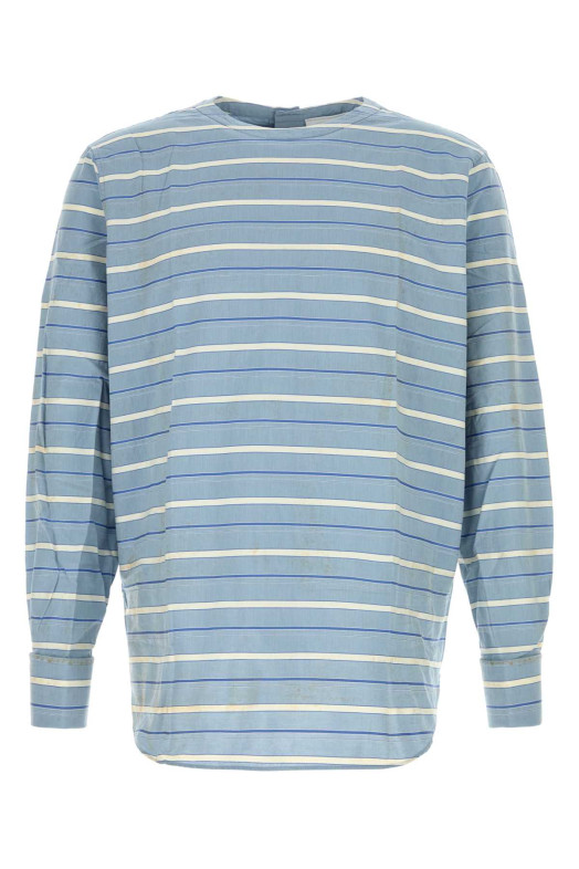 Embroidered chambray shirt PRADA (UCN696SOOO6126)