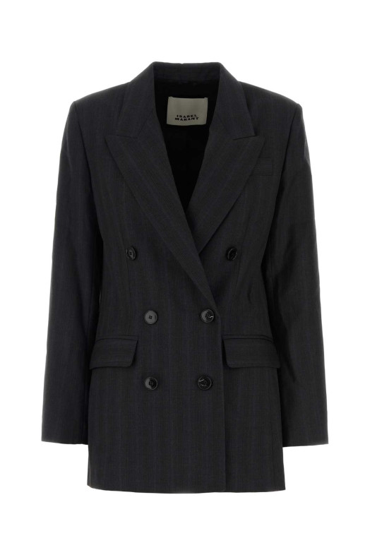Charcoal wool Jevima blazer ISABEL MARANT (VE0538FEB1F01I)