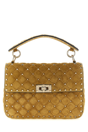 Valentino G. 'Rockstud Spike' medium shoulder bag Yellow