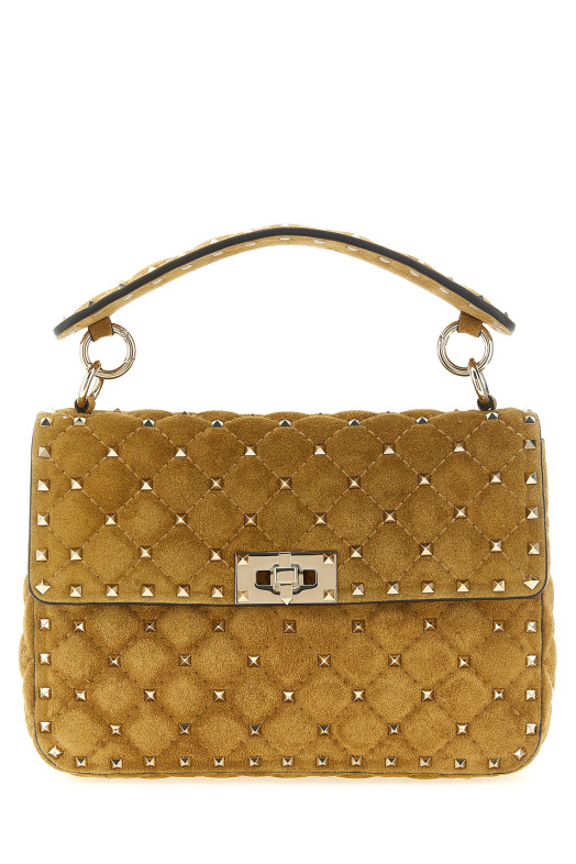 Valentino G. 'Rockstud Spike' medium shoulder bag Yellow