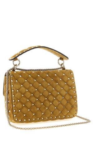 Valentino G. 'Rockstud Spike' medium shoulder bag Yellow