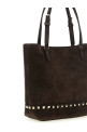 Valentino Garavani «Rockstud» — небольшая сумка для покупок, коричневая W2B0T75KQQ0TO