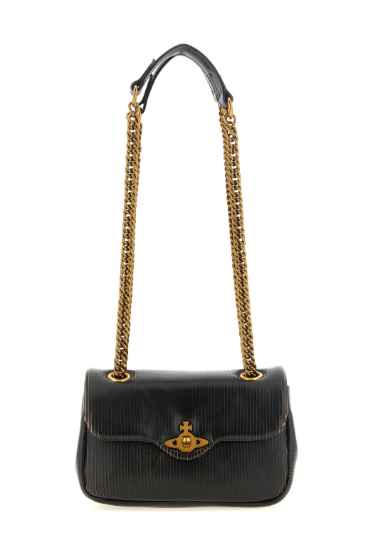 'Anita' small shoulder bag Black