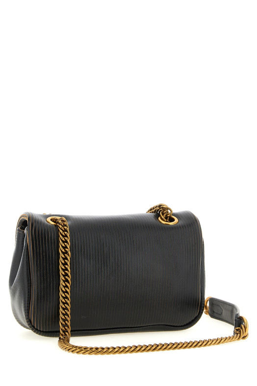 'Anita' small shoulder bag Black