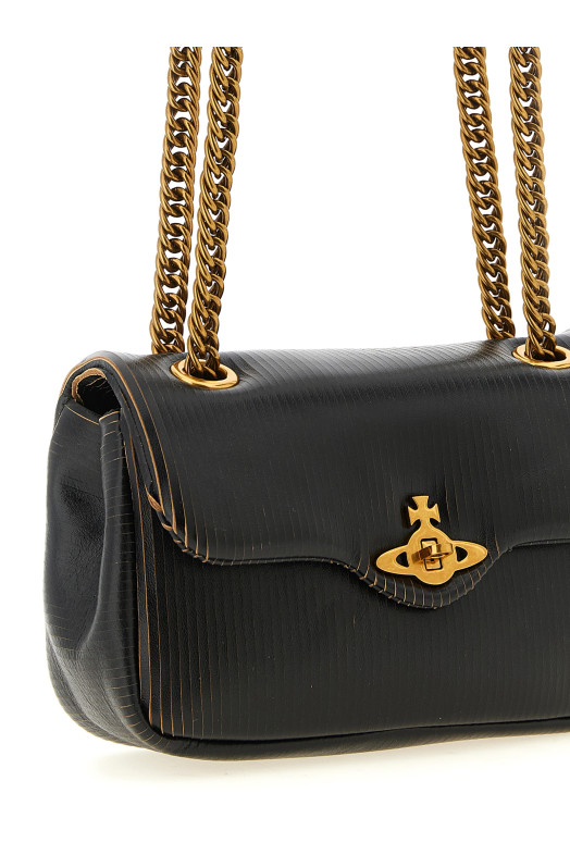 'Anita' small shoulder bag Black