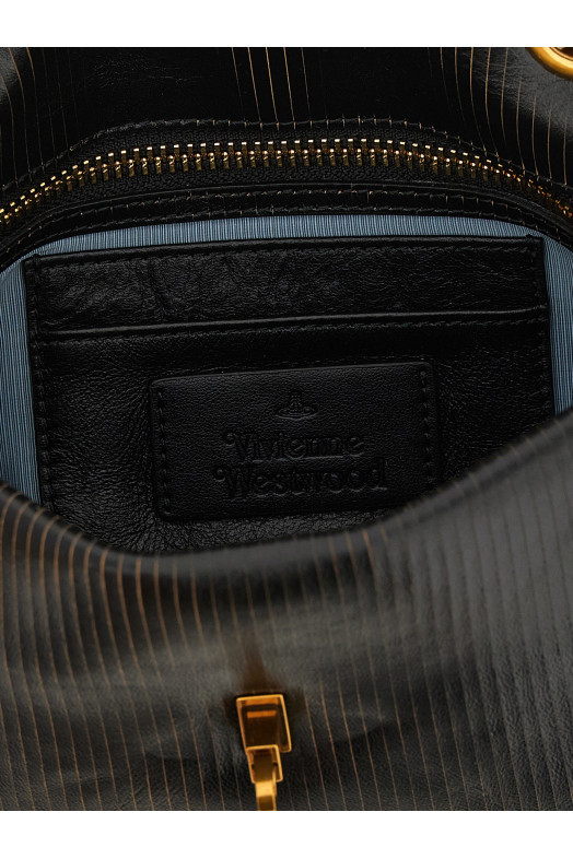 'Anita' small shoulder bag Black