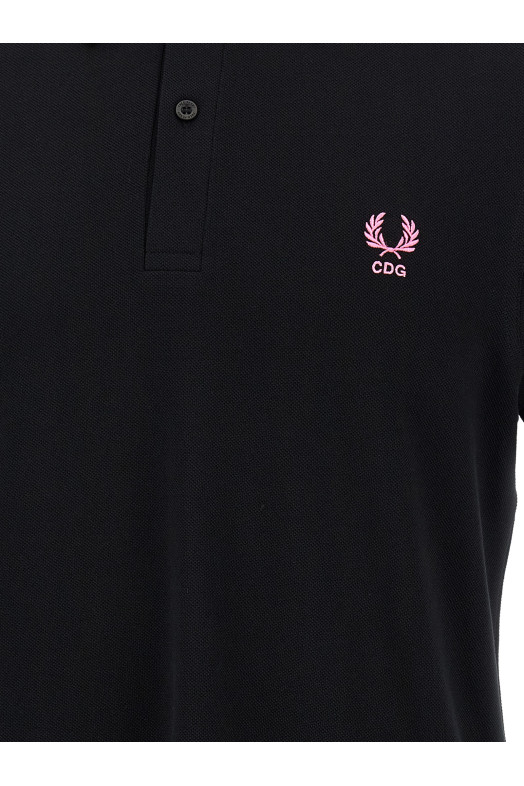 Polo Comme des Garçons Shirt x Fred Perry Pink