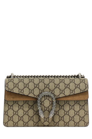 'Dyonisus' midi shoulder bag Beige