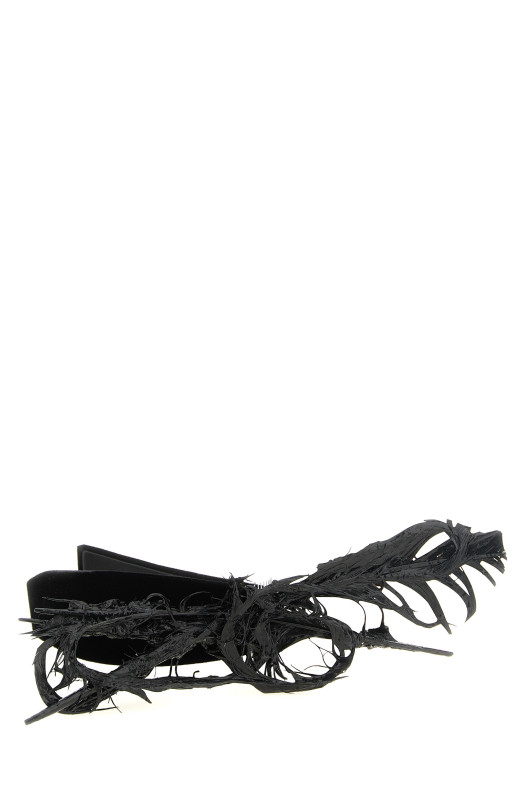 Comme des Garçons x Hizume headband Black