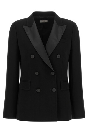 Double-breasted blazer Black