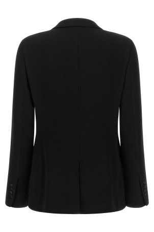 Double-breasted blazer Black