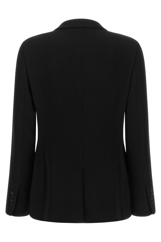 Double-breasted blazer Black