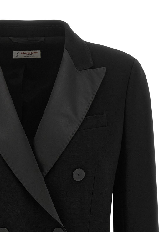 Double-breasted blazer Black