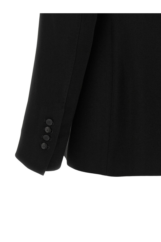 Double-breasted blazer Black