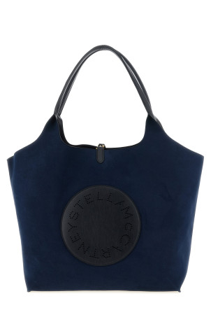 Двостороння торбинка для покупок з логотипом, різнокольорова STELLA MCCARTNEY 7B0206WP07494000