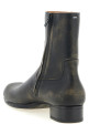 Винтажные кожаные ботильоны, чёрные MAISON MARGIELA S97WU0100P7880HA247