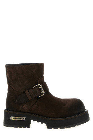 'Venom Mini' ankle boots Brown