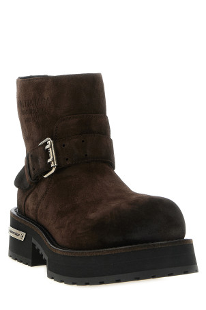 'Venom Mini' ankle boots Brown