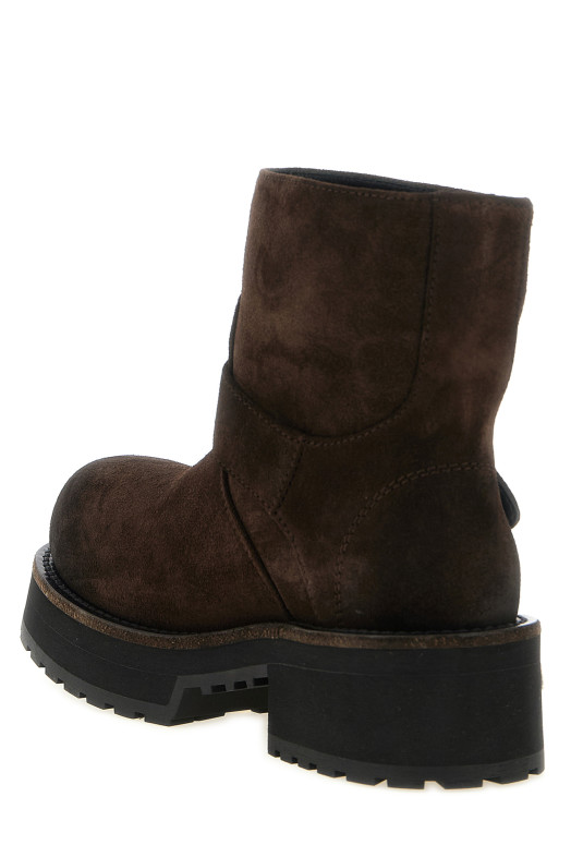 'Venom Mini' ankle boots Brown