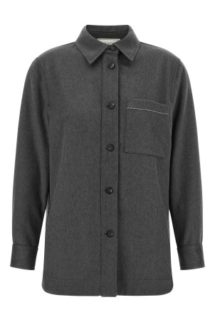 'Punto Luce' overshirt Gray