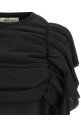 Ruffle top Black