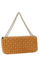 Valentino G. 'Rockstud Spike' medium shoulder bag orange