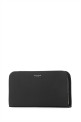 Черный кожаный кошелек SAINT LAURENT (534290BTY0N)