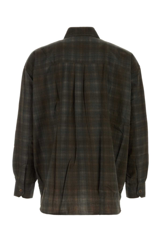 Embroidered cotton shirt OUR LEGACY (M4262BMC)
