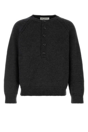 Charcoal wool Shore sweater OUR LEGACY (M4263SC)