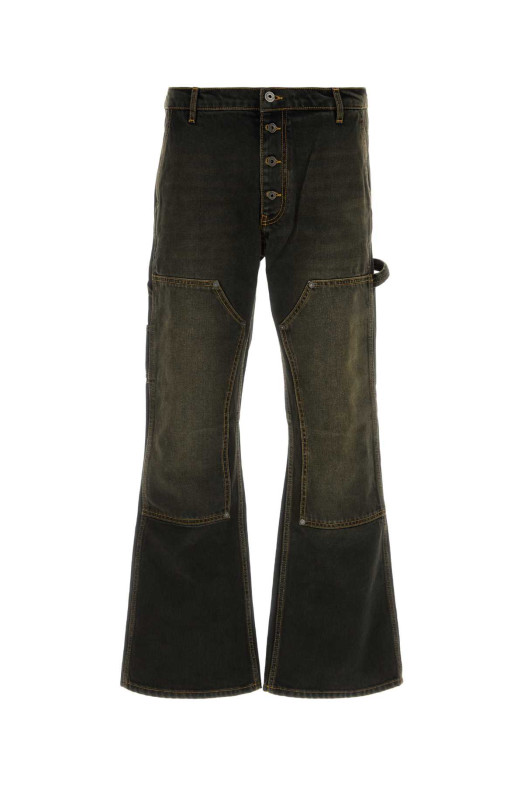 HALF ARROW FLARE CARPENTER JEANS OFF WHITE (OMYA19JF26DEN00200)