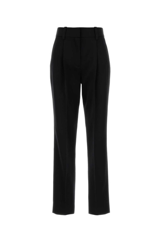 Black wool pant BALMAIN (PA0000000046)