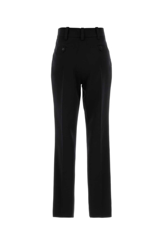 Black wool pant BALMAIN (PA0000000046)