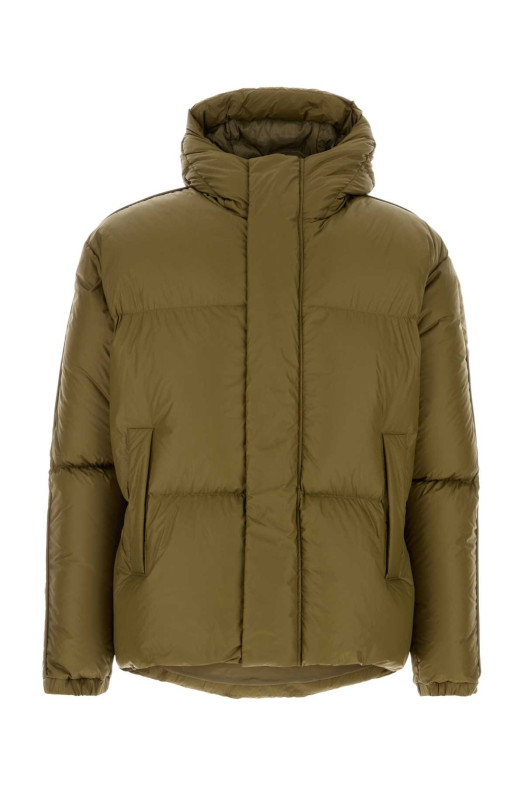 Army green nylon down jacket HERNO LAMINAR (PI00387UL12897)