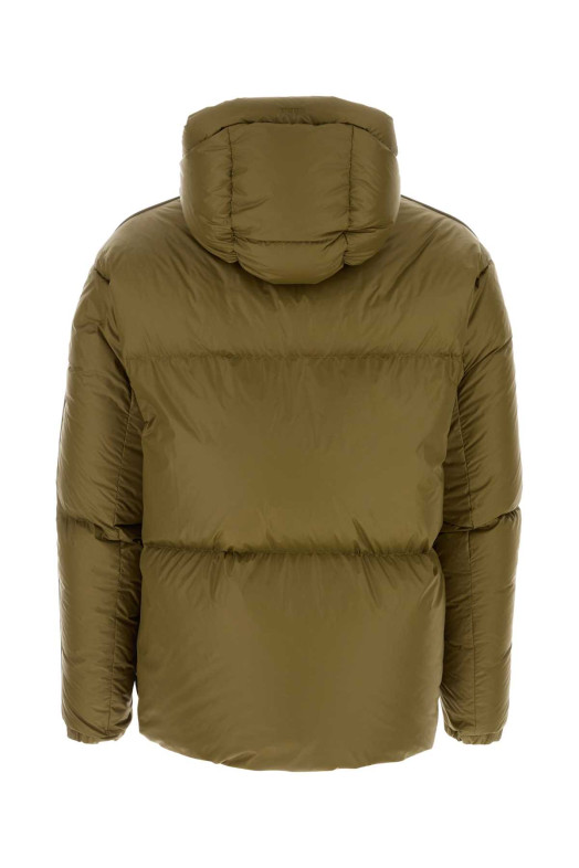Army green nylon down jacket HERNO LAMINAR (PI00387UL12897)