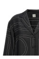 'Monogram' shirt Black-grey