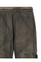 Брюки с принтом и значком с логотипом, серые STONE ISLAND L2S153100057S0E16V0094