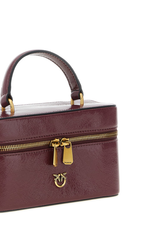 'Vanity Soft' mini crossbody bag Bordeaux