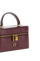 'Vanity Soft' mini crossbody bag Bordeaux