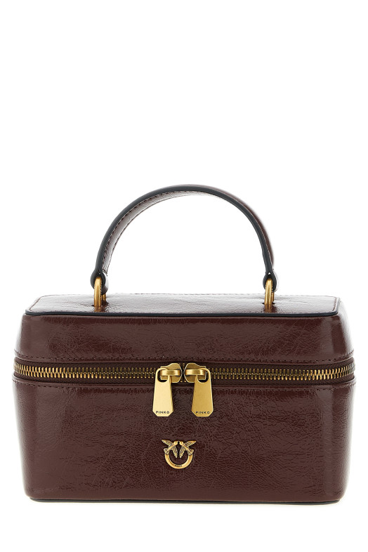 'Vanity Soft' mini crossbody bag Bordeaux