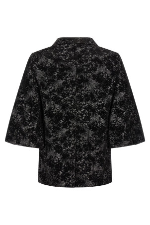 Блейзер з розкльошеними рукавами, чорний COMME DES GARÇONS HOMME PLUS PRJ0360511