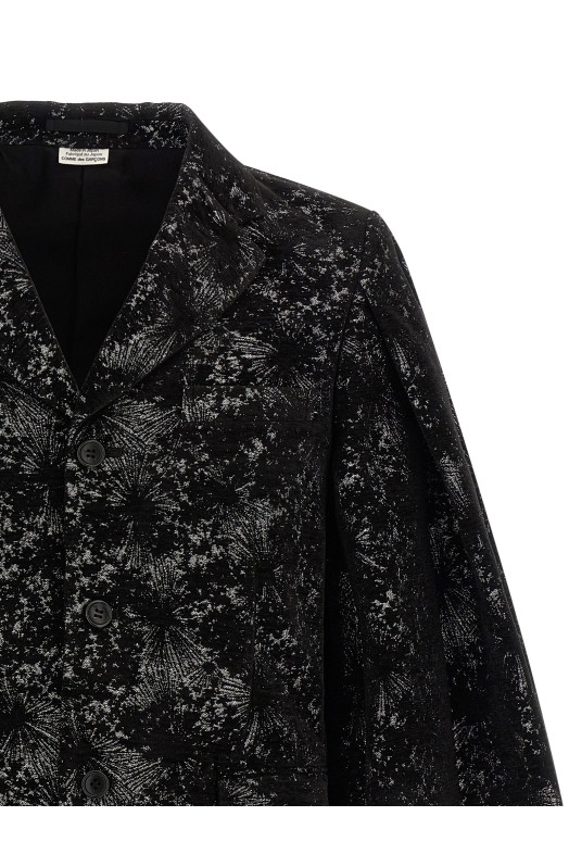 Flared sleeves blazer Black