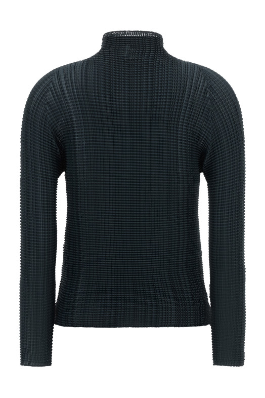 Блузка «Wooly Pleats-68», синяя IM68FJ40278