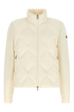 Кардиган с подкладкой, белый MONCLER L20939B00041M4281035