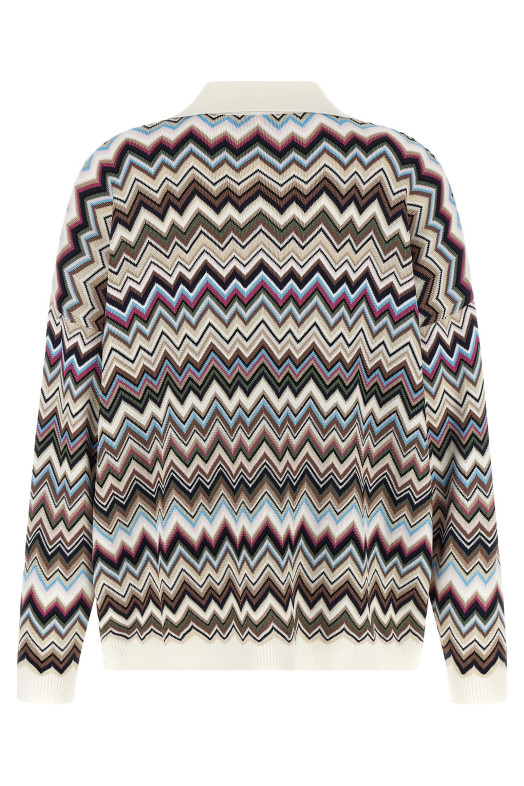 Поло «Зигзаг», многоцветное MISSONI DS26WN1BBK01KOSMSPL
