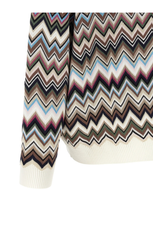 Поло «Зигзаг», многоцветное MISSONI DS26WN1BBK01KOSMSPL